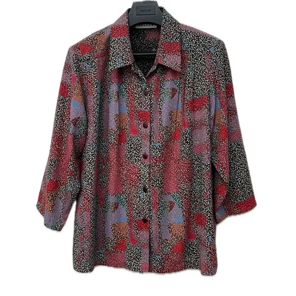 Colorful Button Down Shirt - Picture 1 of 11